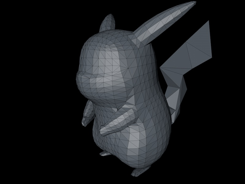 Modelo de impresión 3D Pikachu