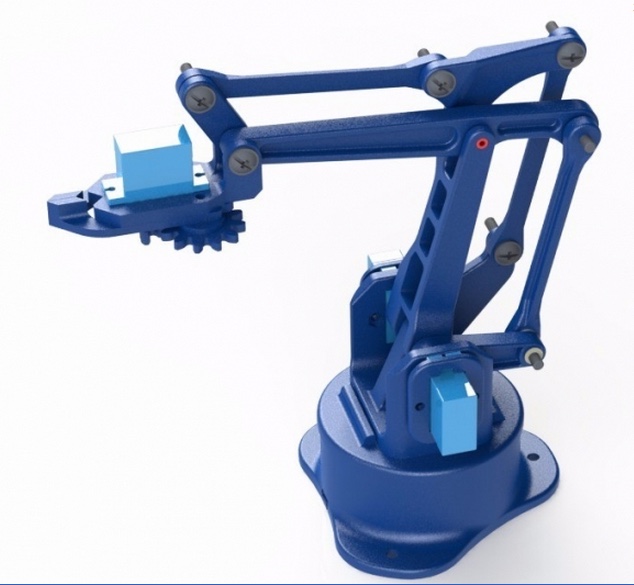 Robotarm 3D-printmodel