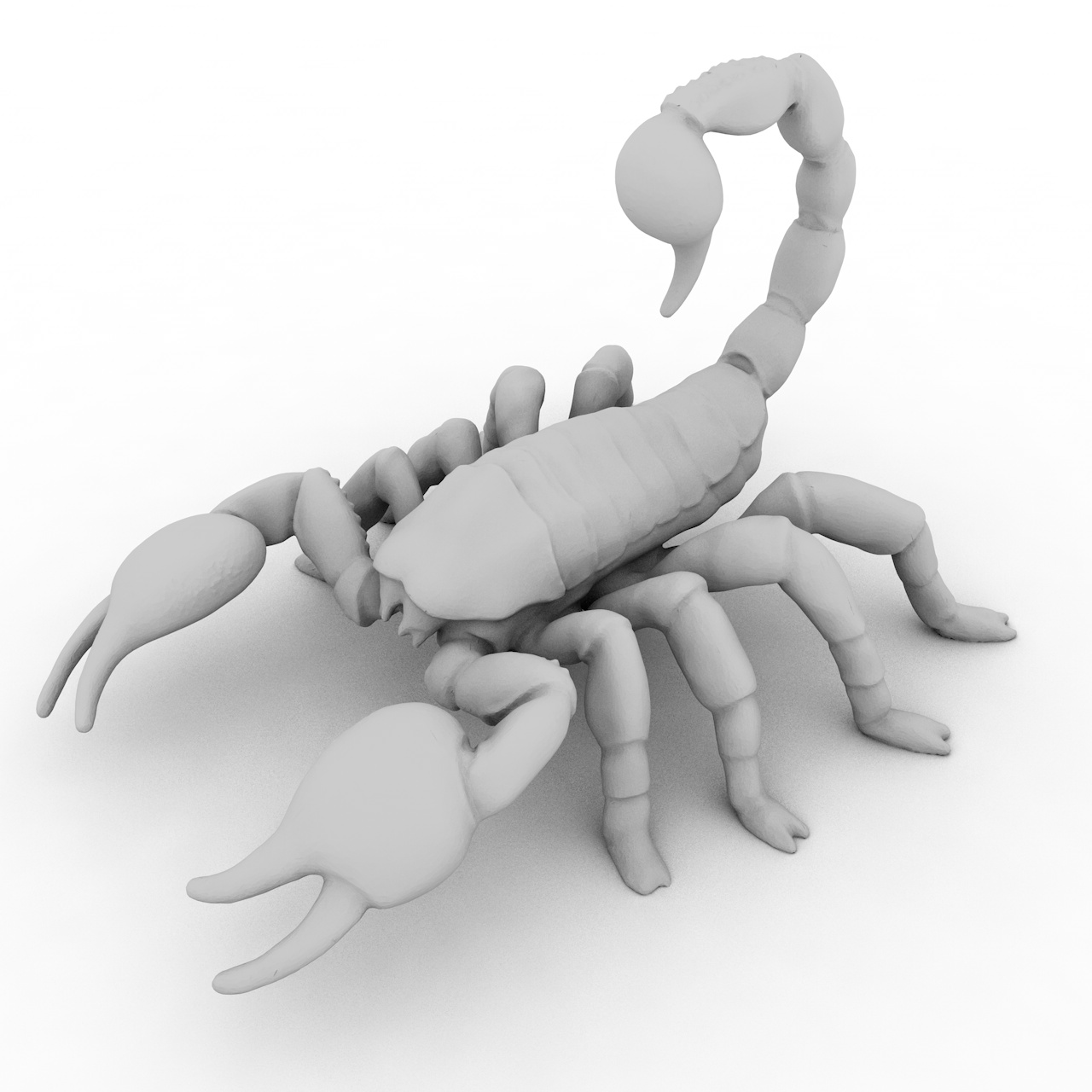 Model de imprimare Scorpion 3d