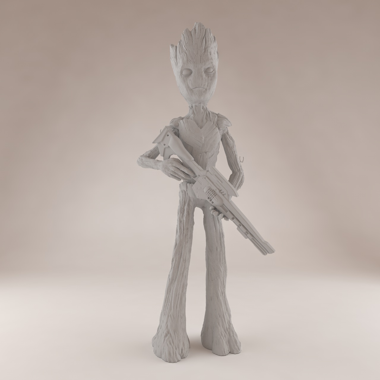 3D tiskový model Teenage Groot