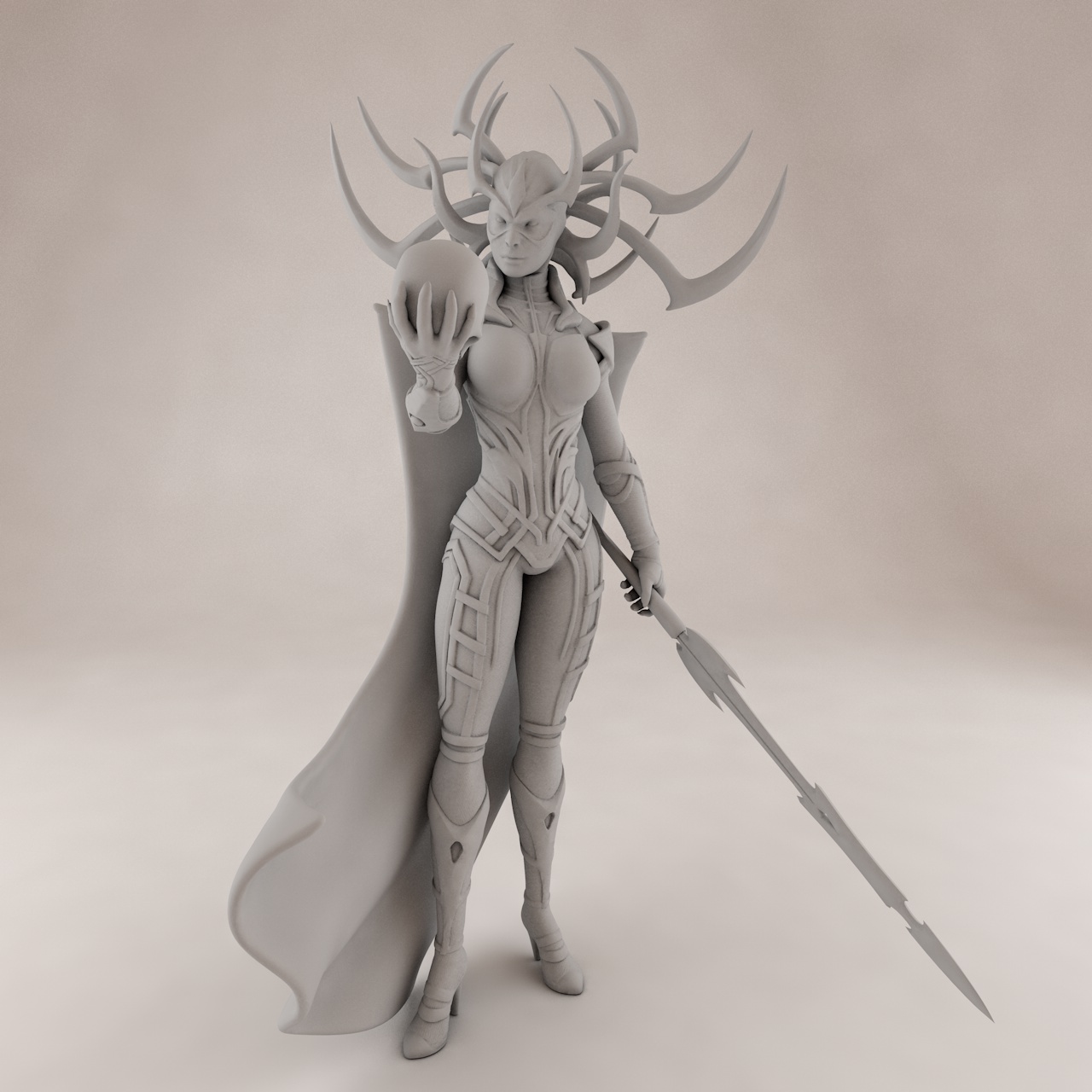 Thor Hela 3D打印模型