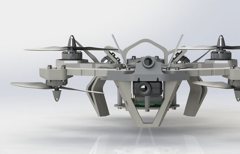 UAV 3D-afdrukmodel