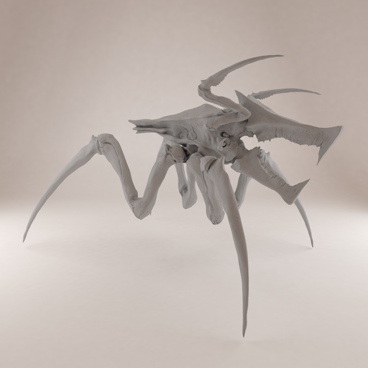 Warrior Bug 3d tiskový model