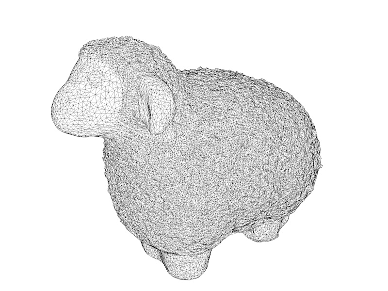 Wooly Sheep 3d printing model