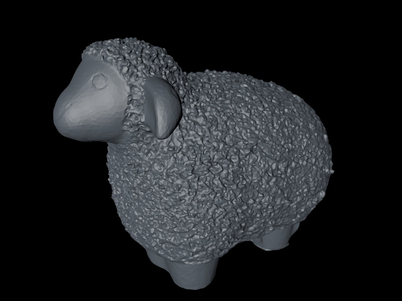 Wooly Sheep 3d printing model
