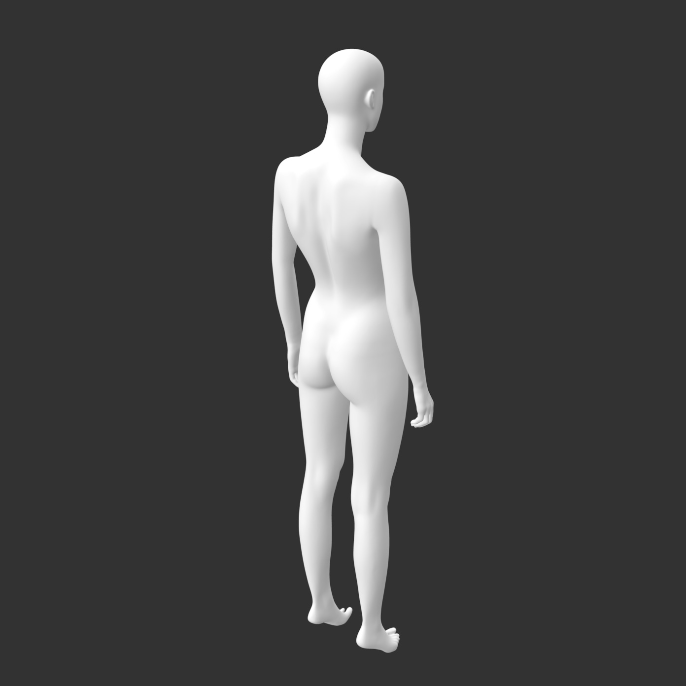 Modèle d'impression 3D mannequin femme adulte