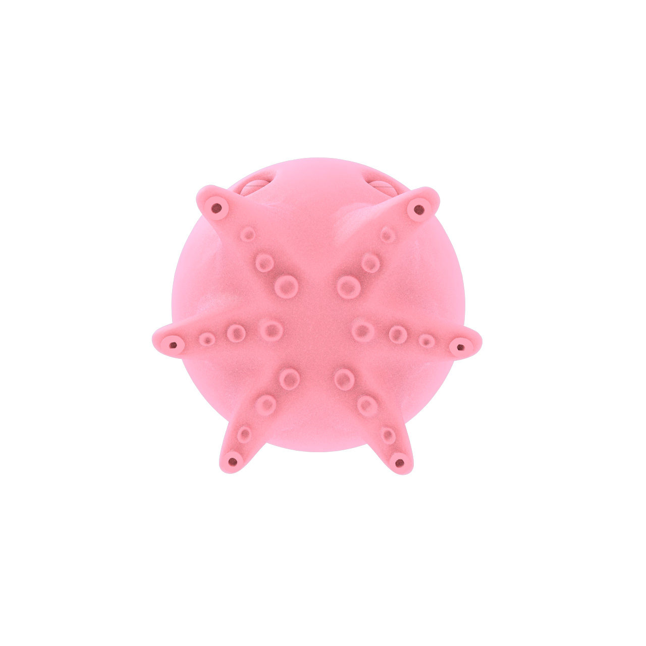 Cartoon schattige octopus 3D-printmodel
