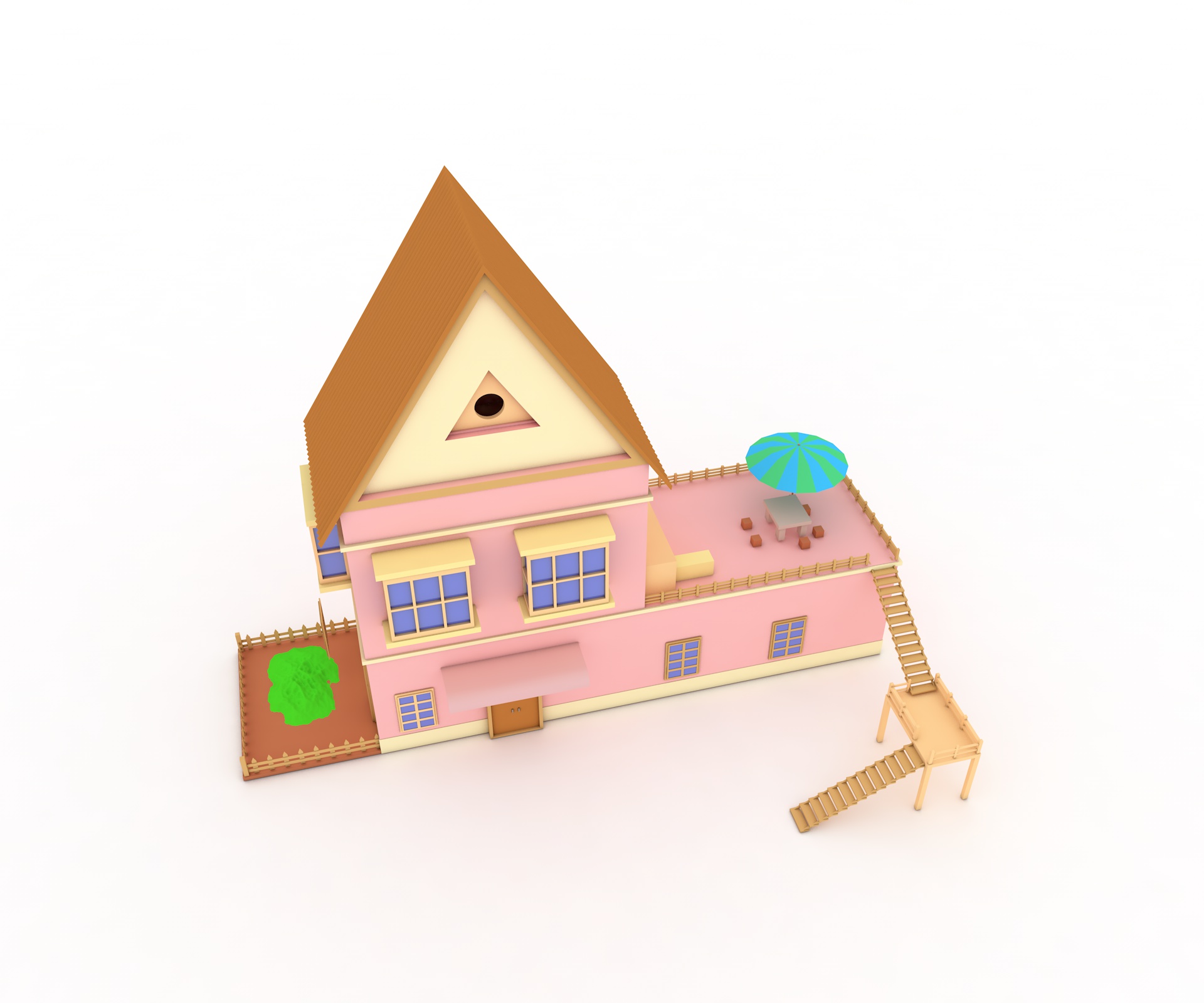 3Д модел куће