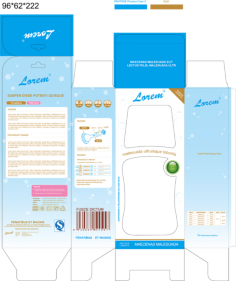 Vetor de design de pacote de caixa com etiqueta de retângulo longo