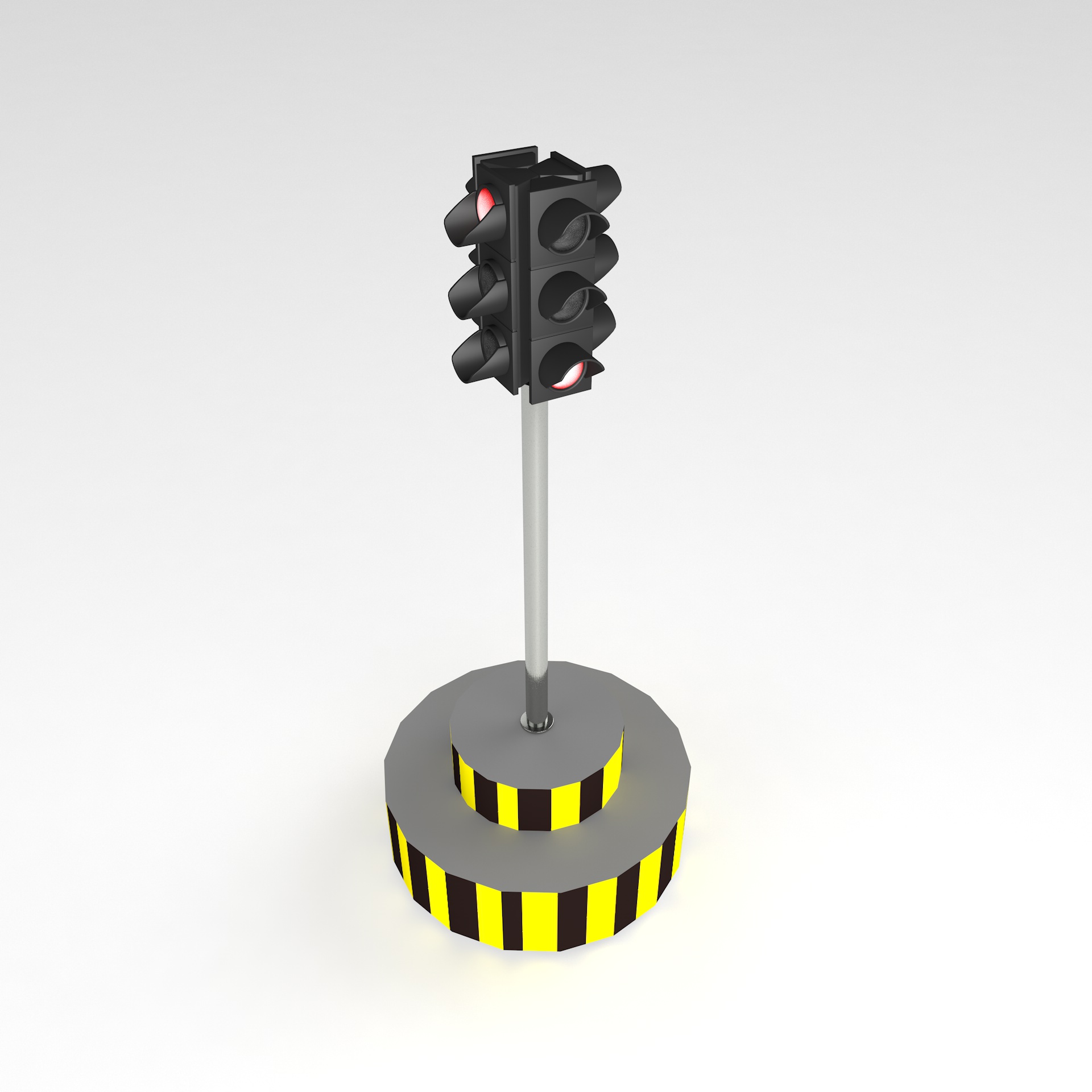 Közlekedési lámpa 3d modell