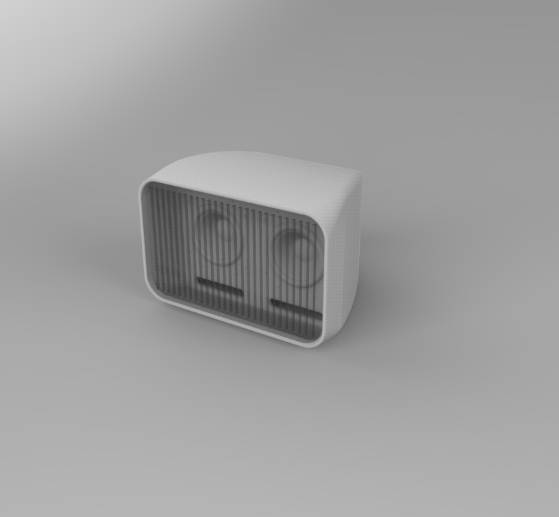 Portable speakers 3d model industrial design