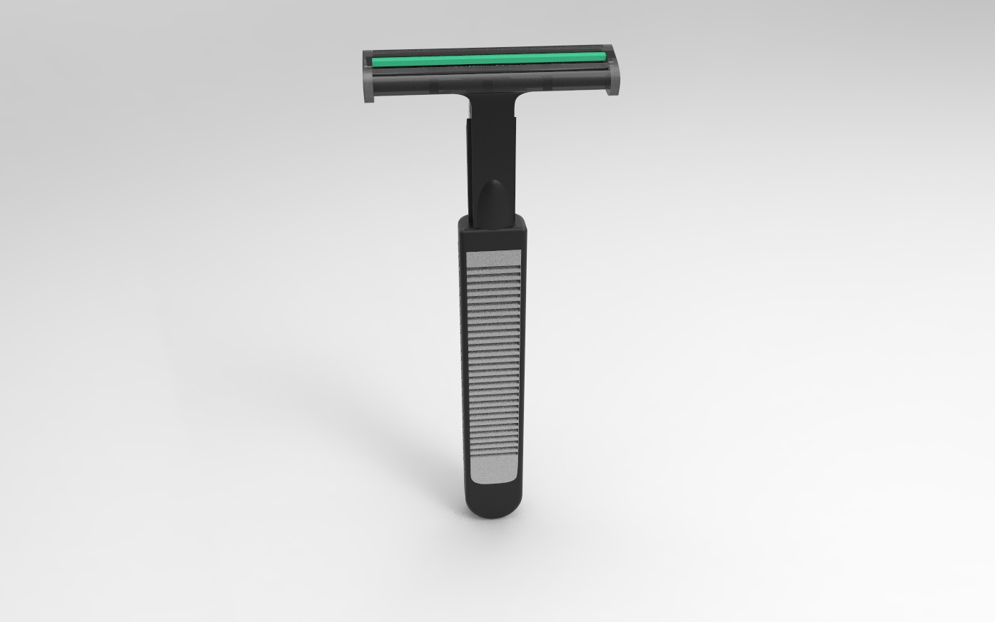 Manual razor 3D model industrial design