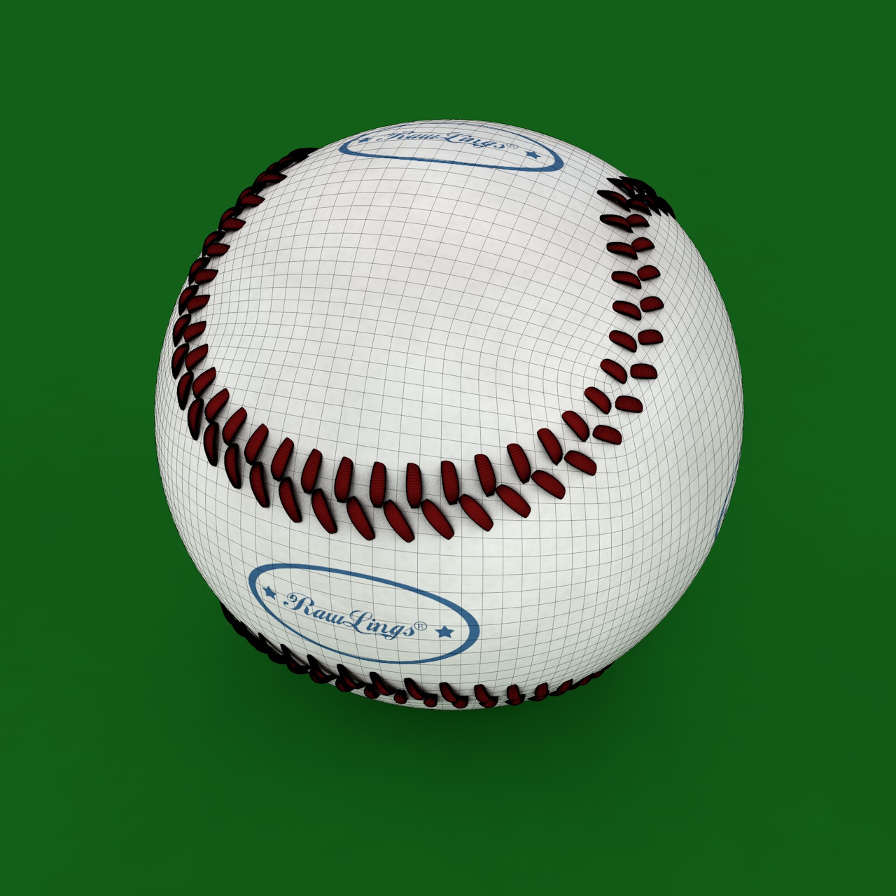Beyzbol 3d modeli