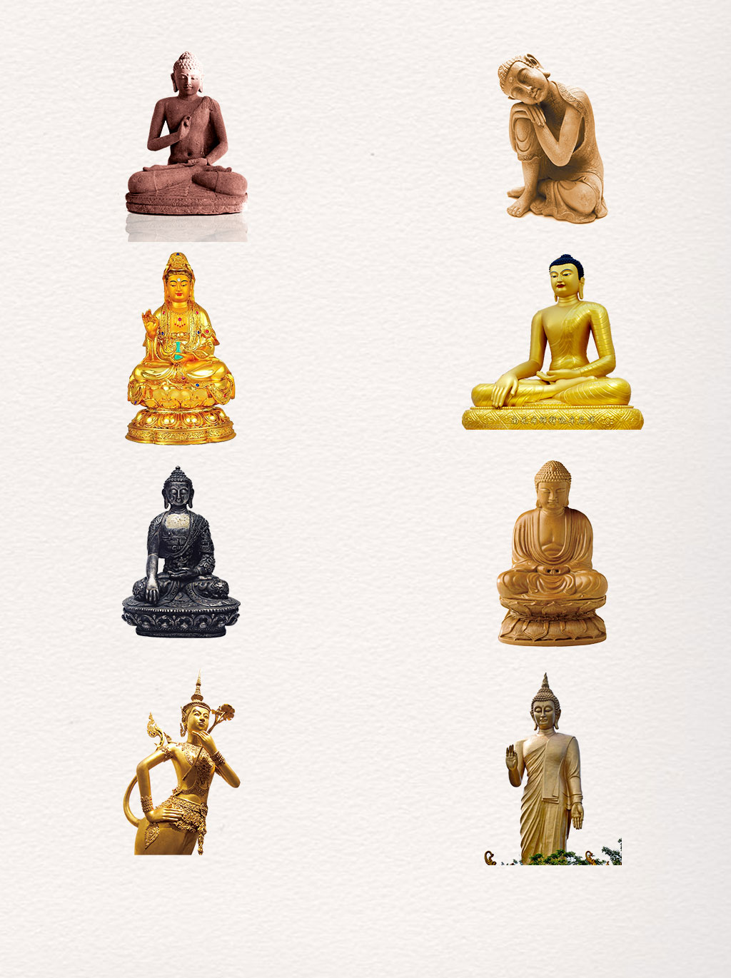 Buddha statue png (8 files)