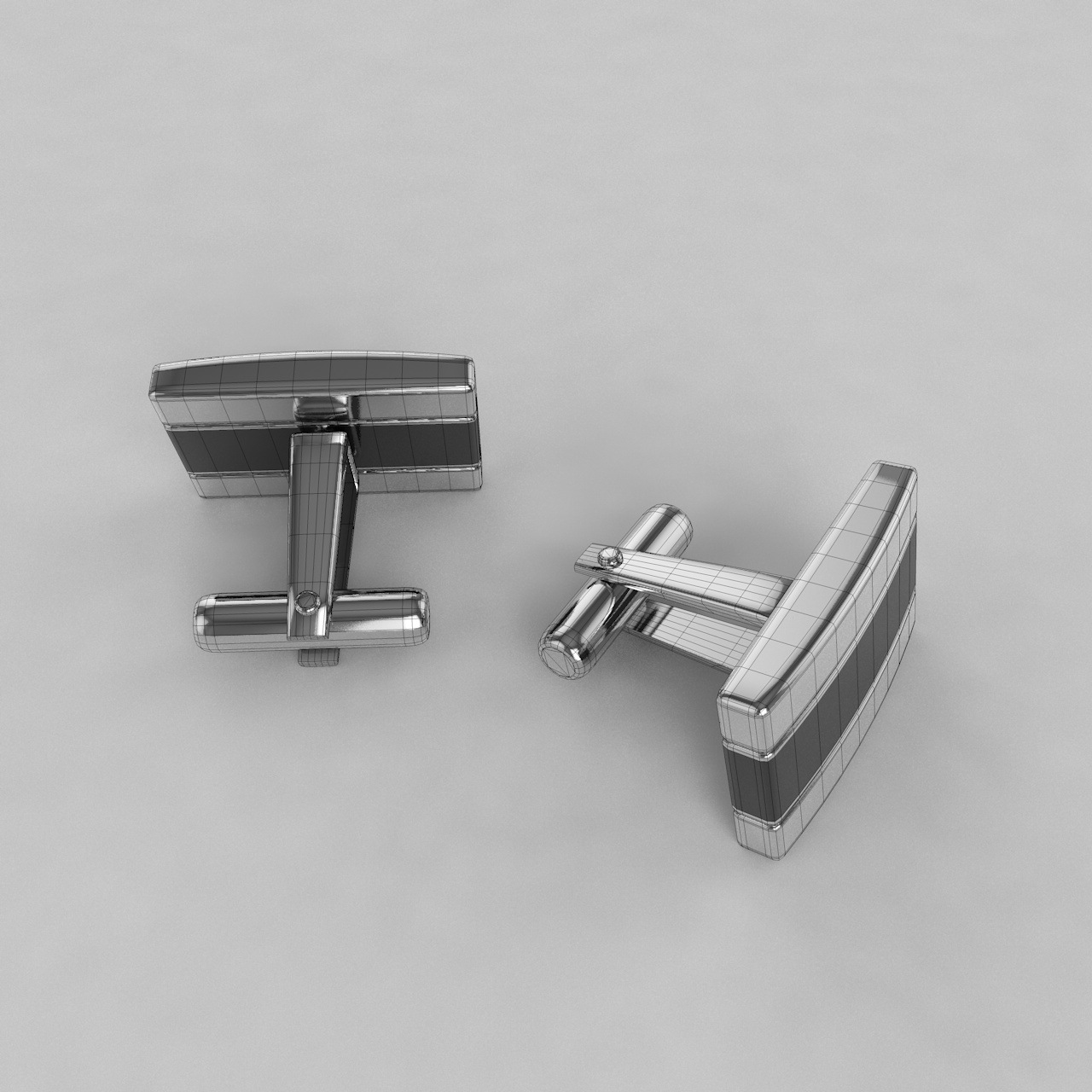 Cufflinks 3d model