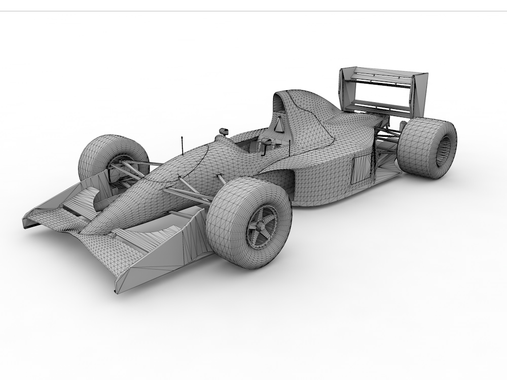 Formula-1 3D modell