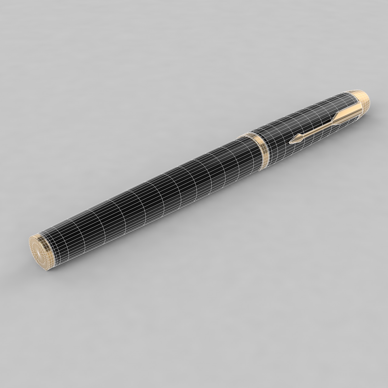 3D-modell for blekk penn
