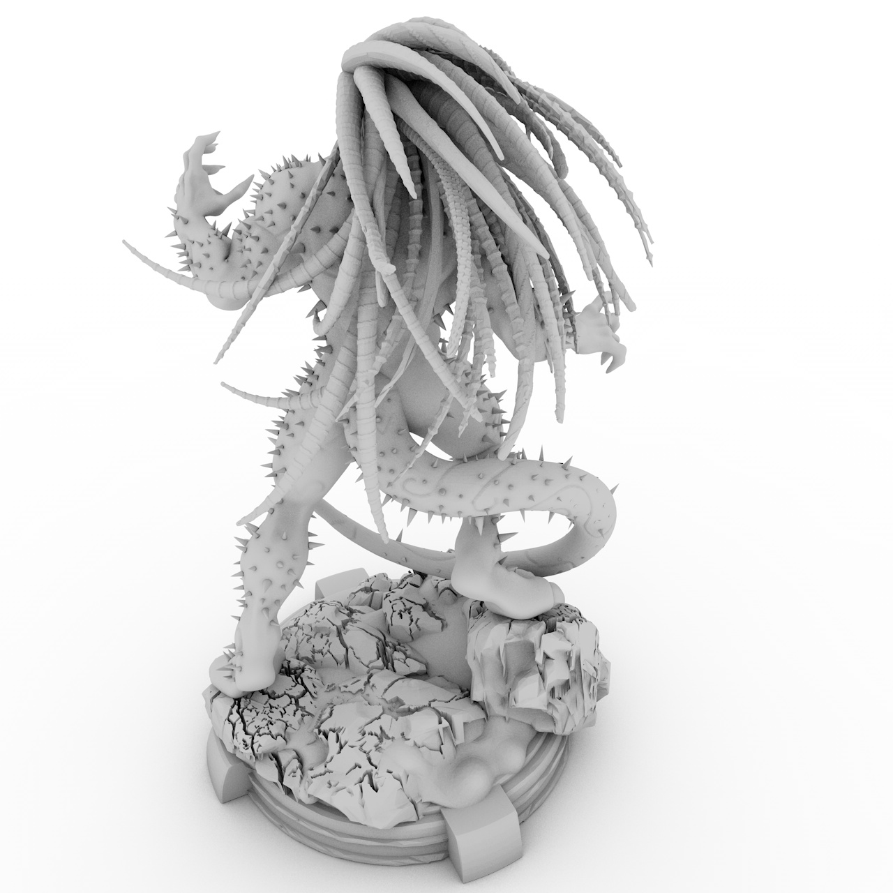 Blackheart Ghost Rider 3d printing model