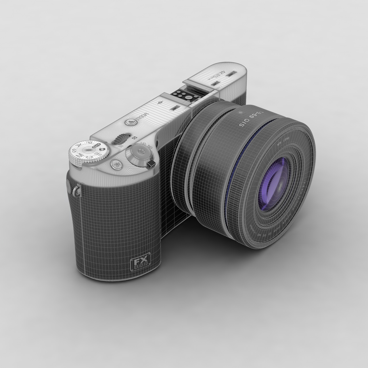 カメラの3Dモデル