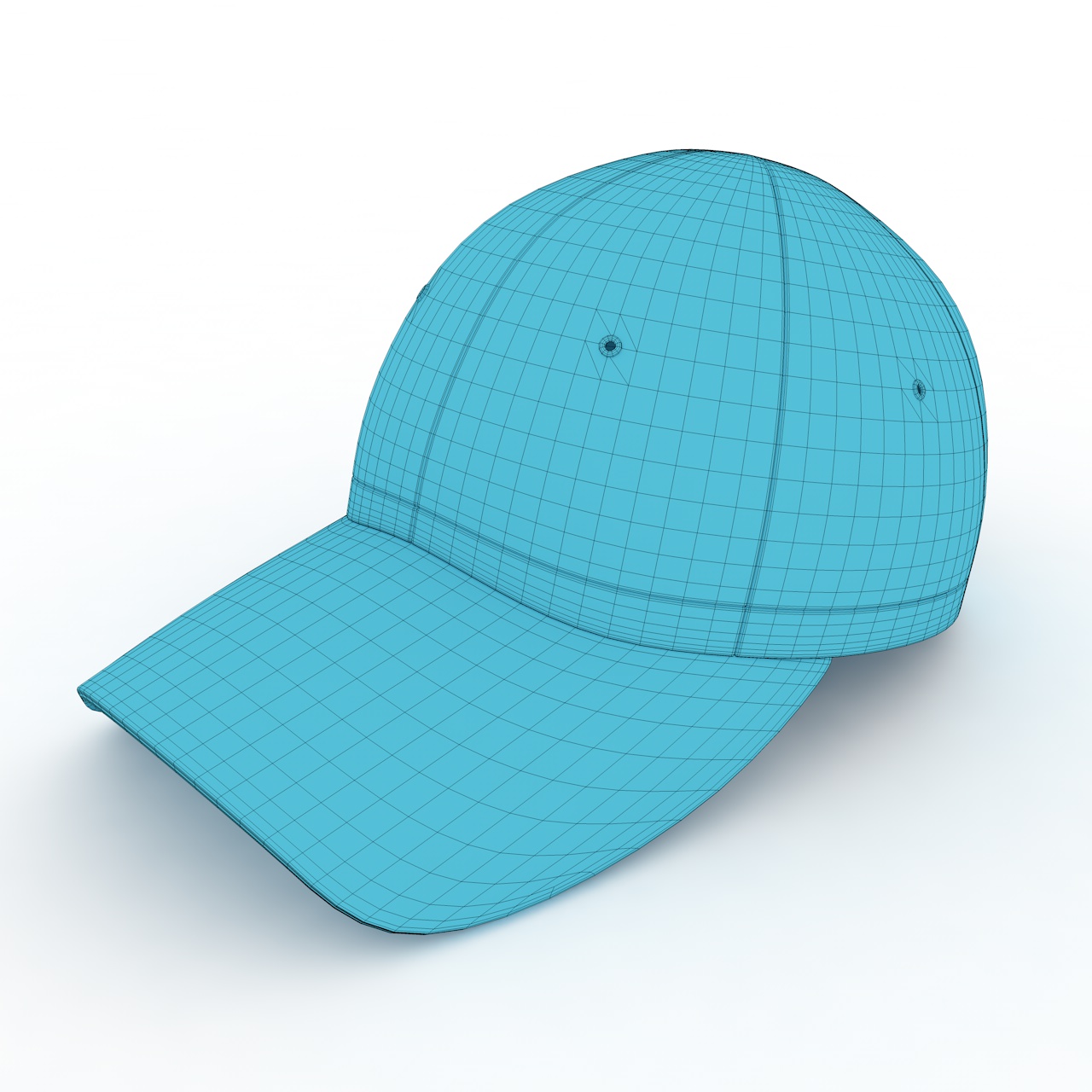 帽3d模型