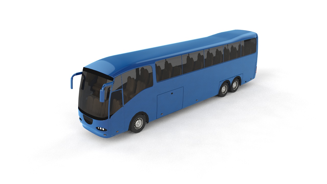 City Bus 3D Model