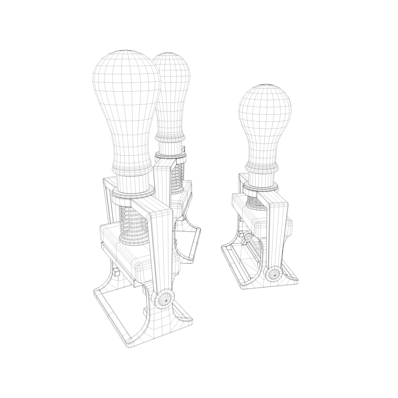 公司公章图章3D模型