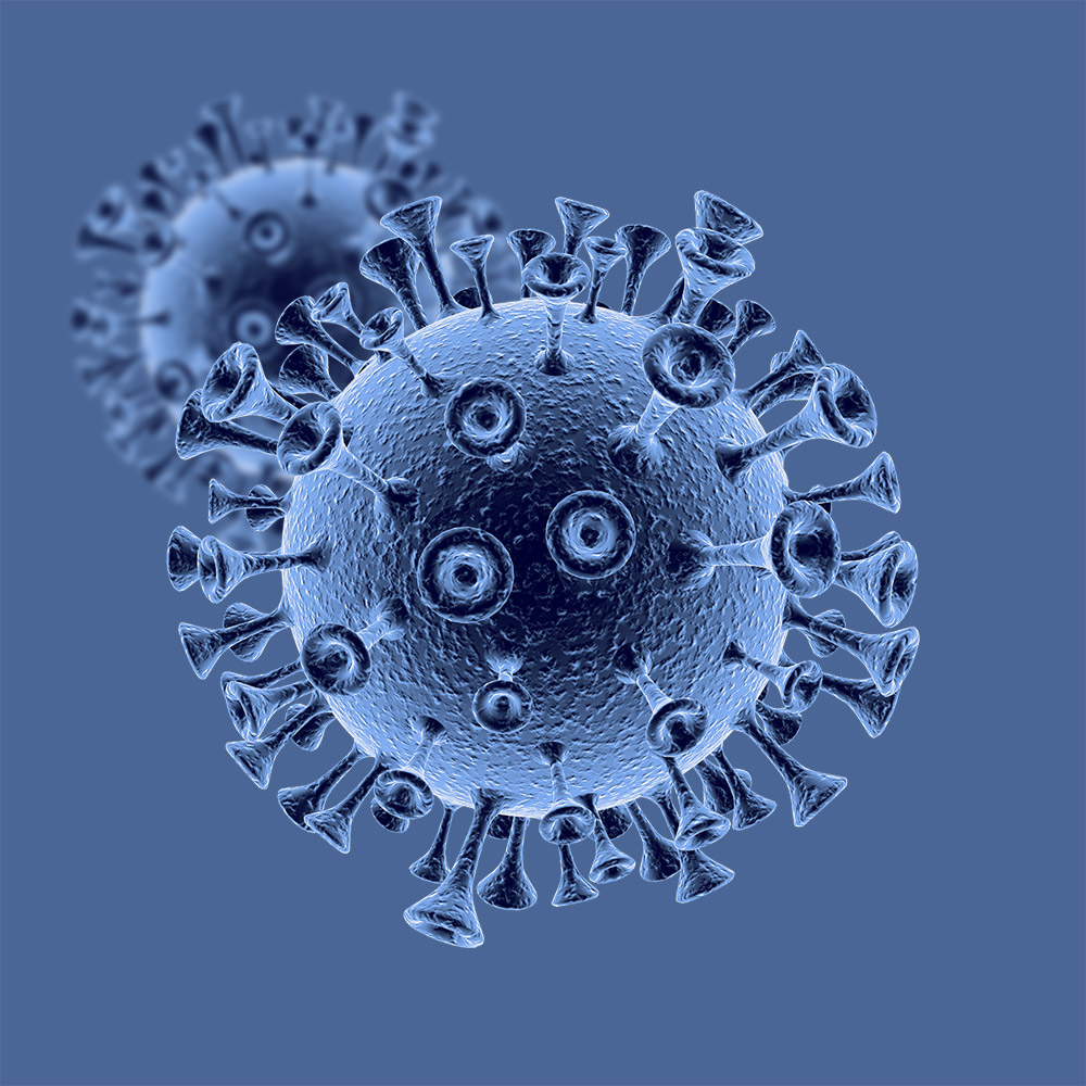 فيروس كورونا ثلاثي الأبعاد