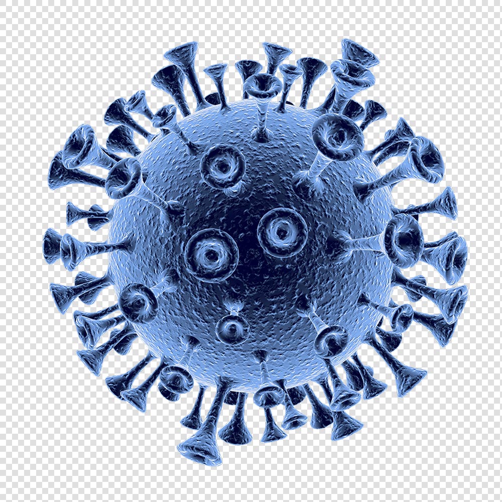 Coronavírus transparente png