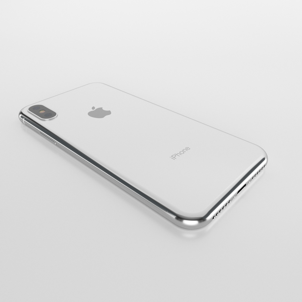 Apple iPhone X 3D-modell