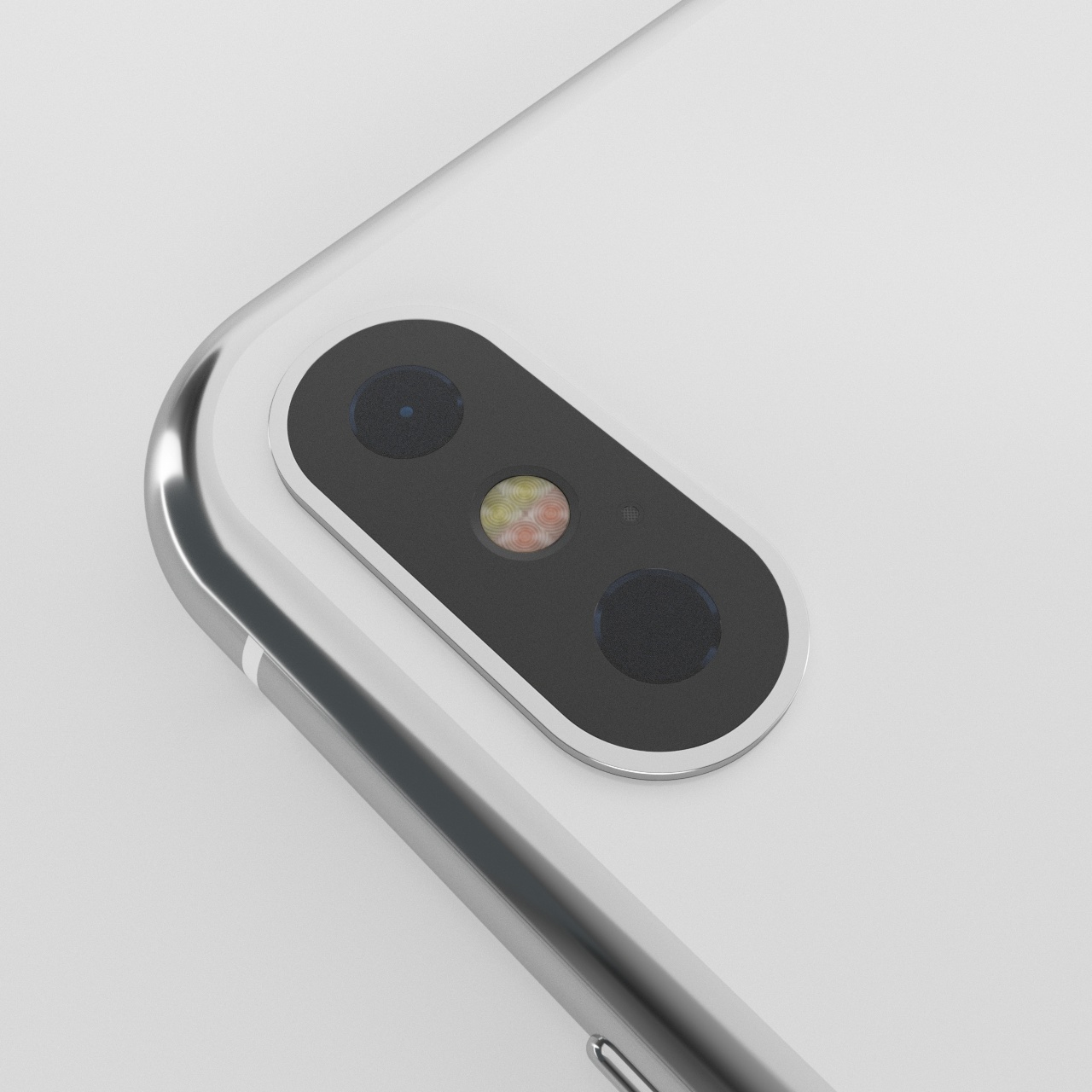 Apple iPhone X 3D-modell