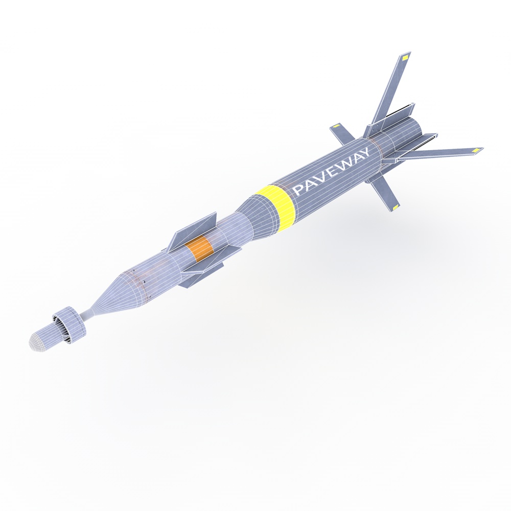 Paveway Missile 3D model