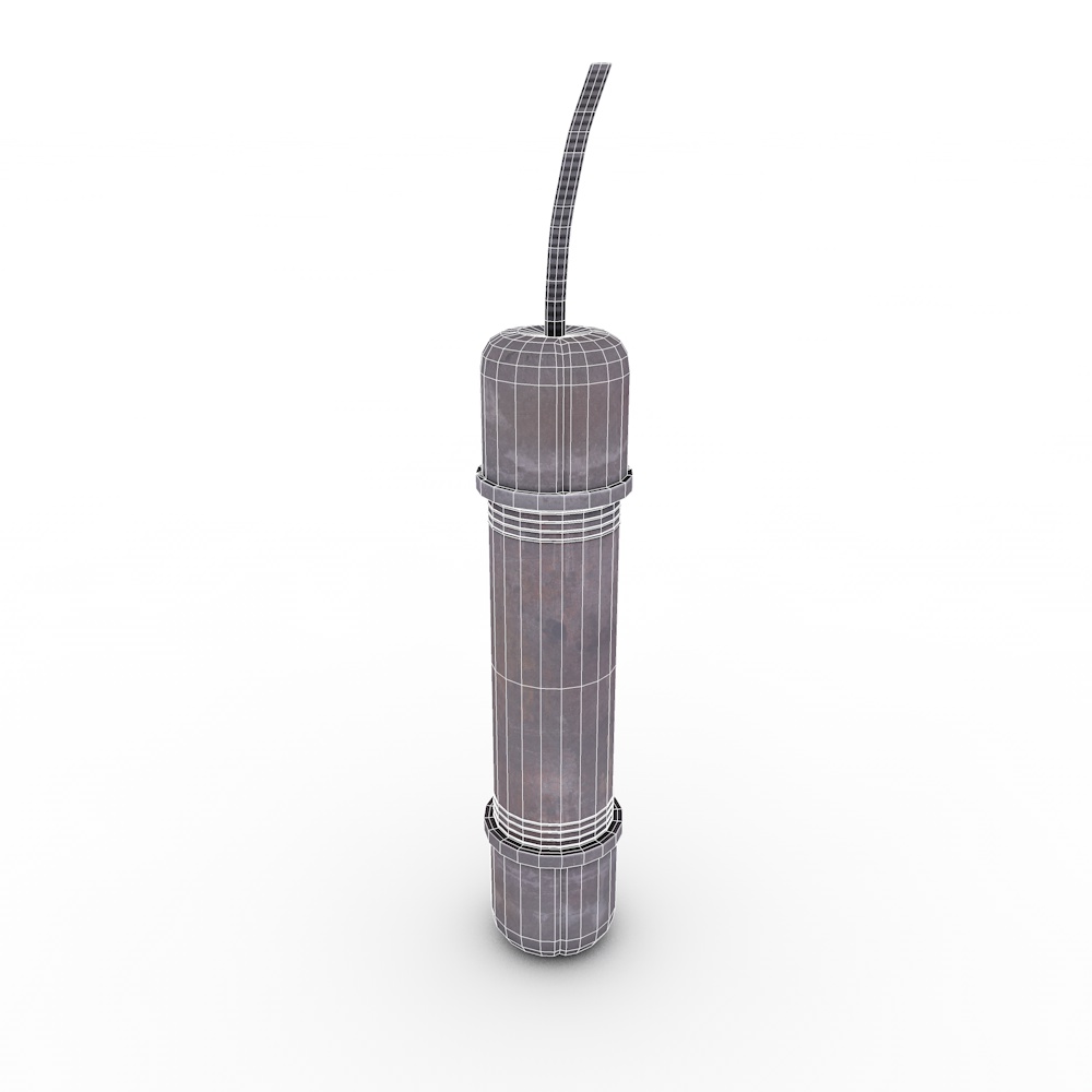 Pipe Bomb 3D model