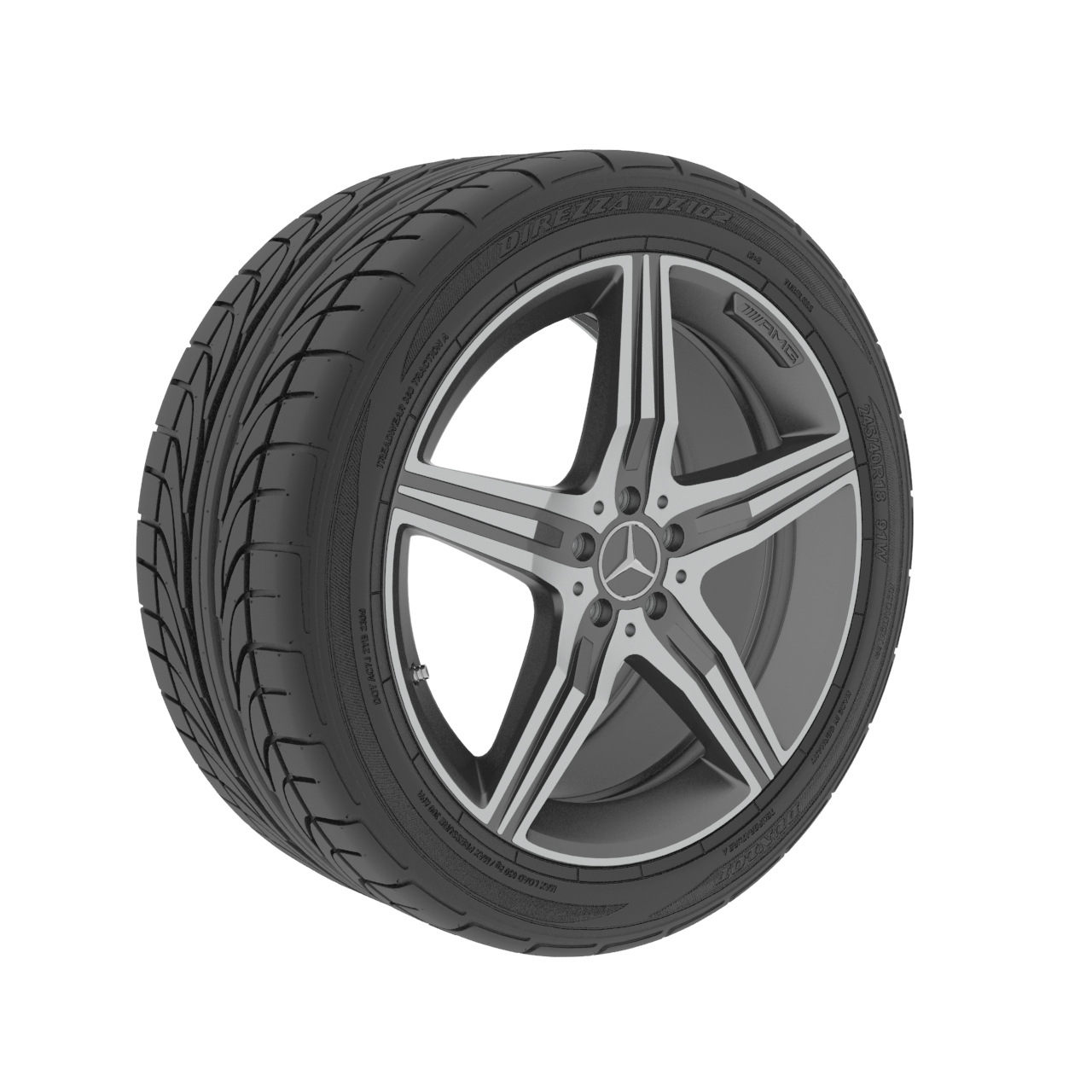 3D модел на гумата