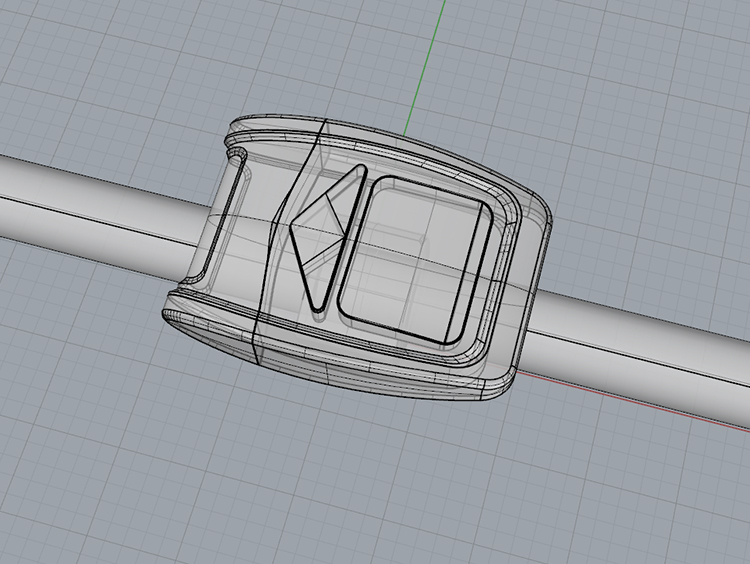 マウンテンバイク楽器工業デザイン3Dモデル