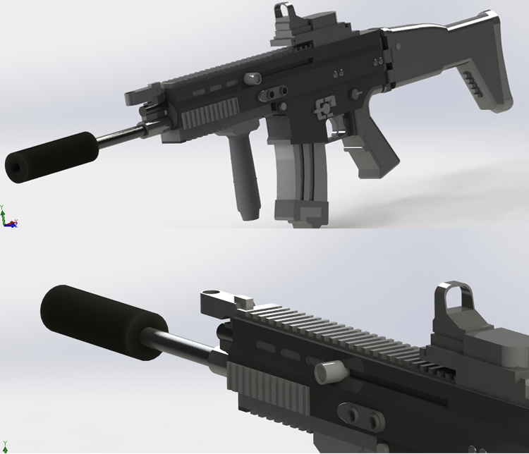 Rifle 3D model