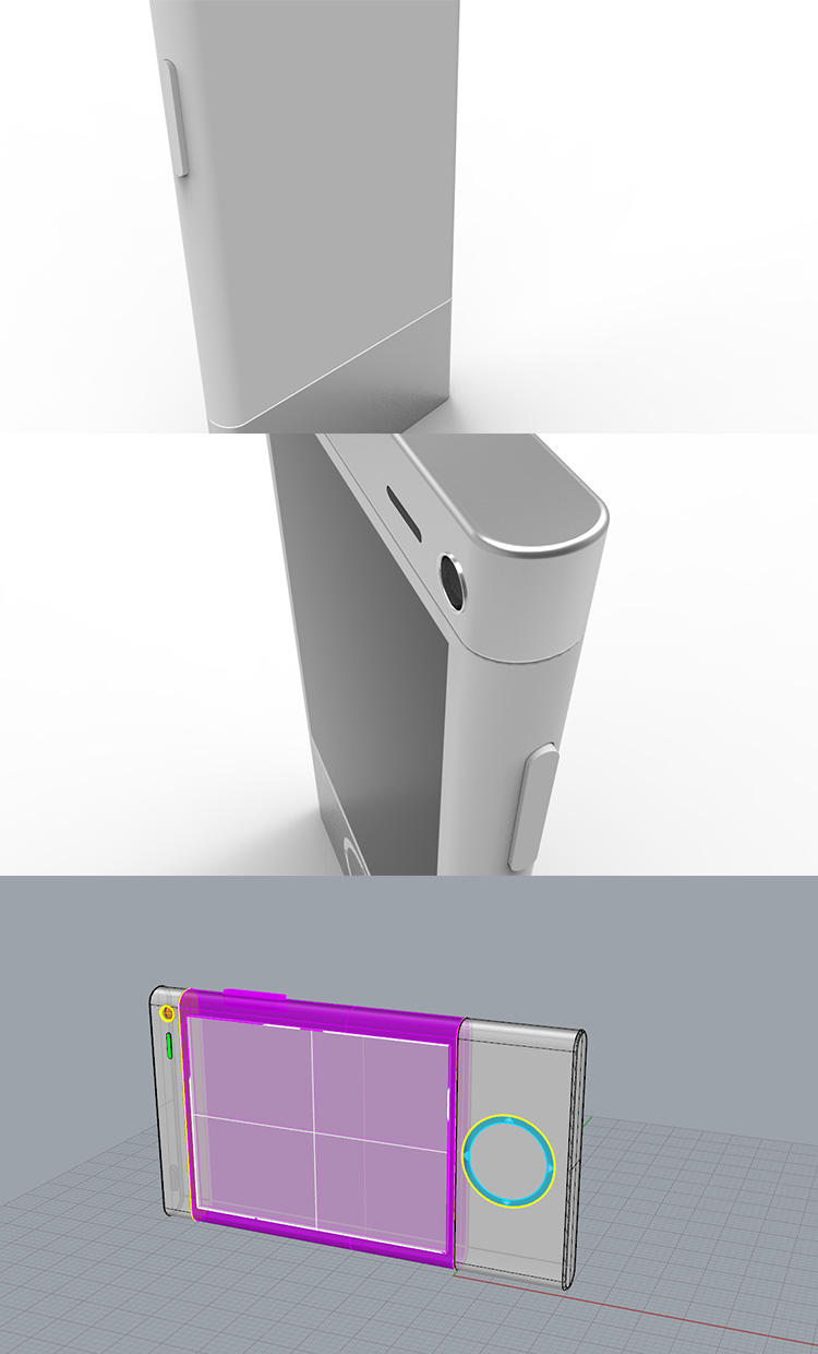 Walkie-talkie design 3D model