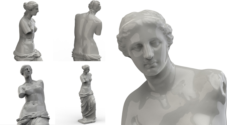 Venüs heykeli 3D modeli
