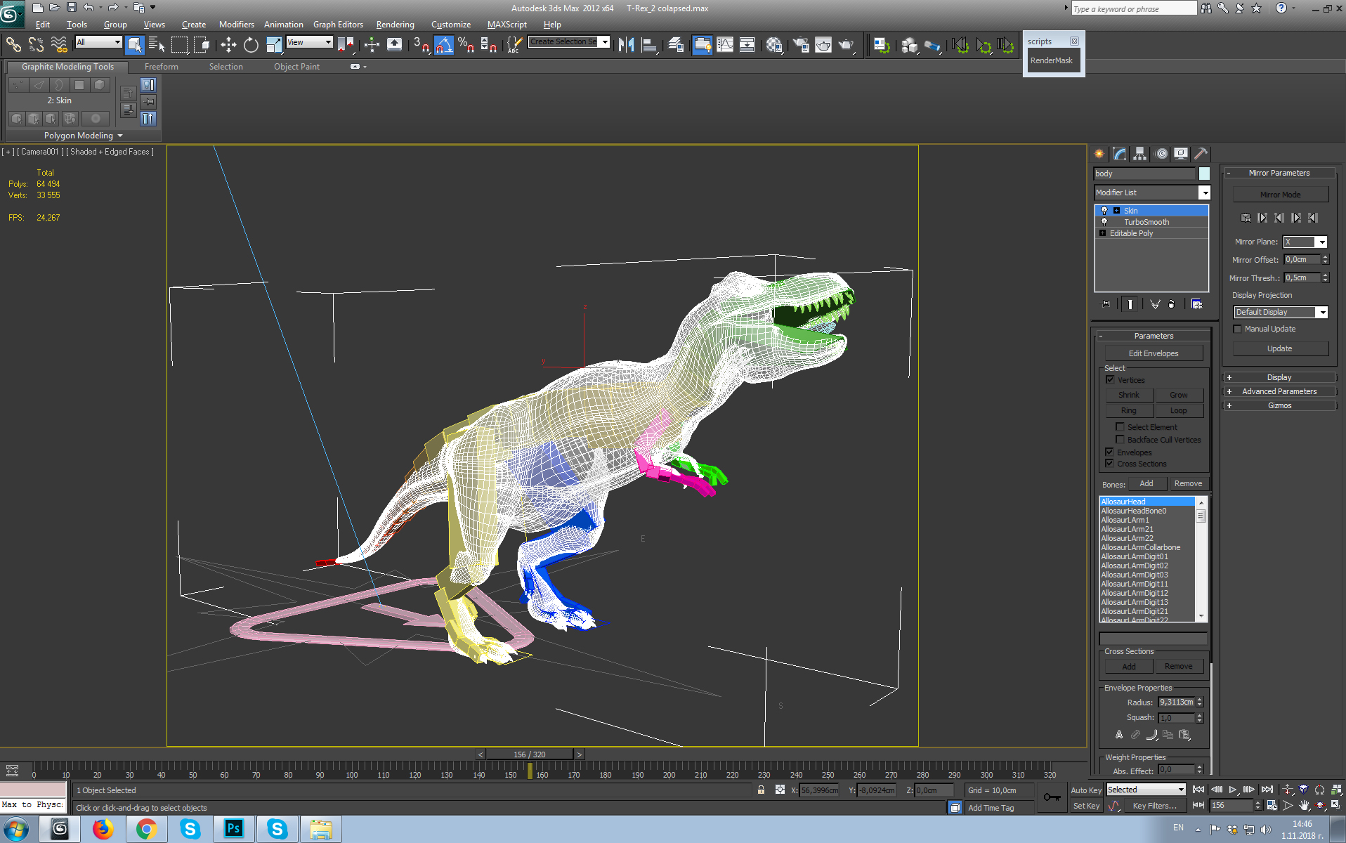 T-Rex 3D-model
