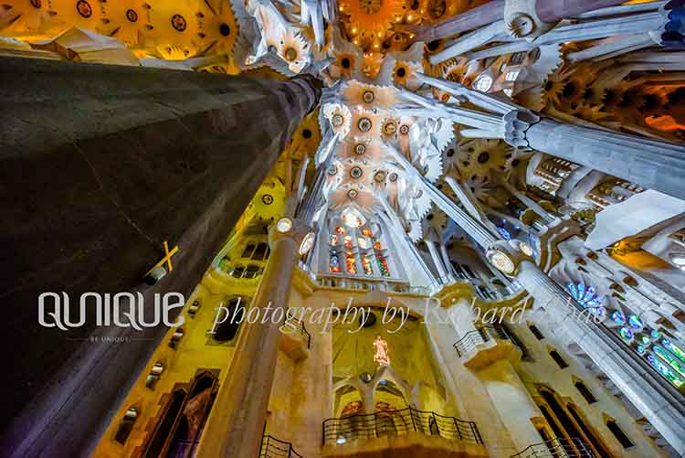 Hall of the Sagrada Familia