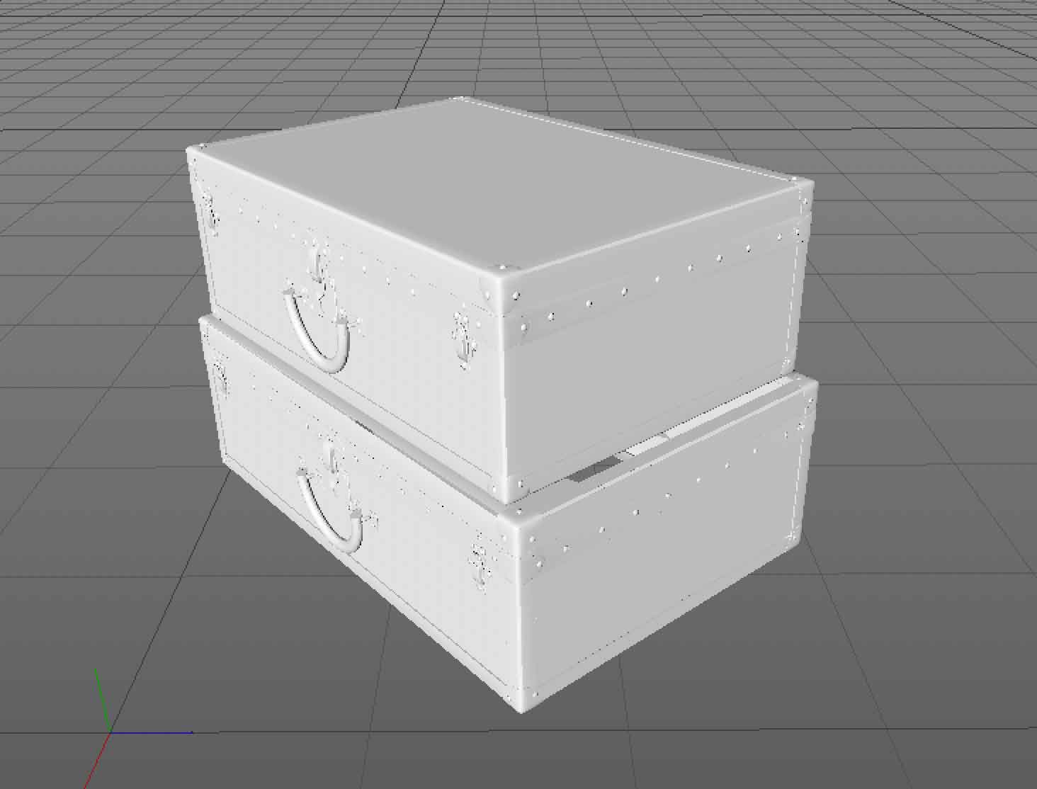 箱子3d模型