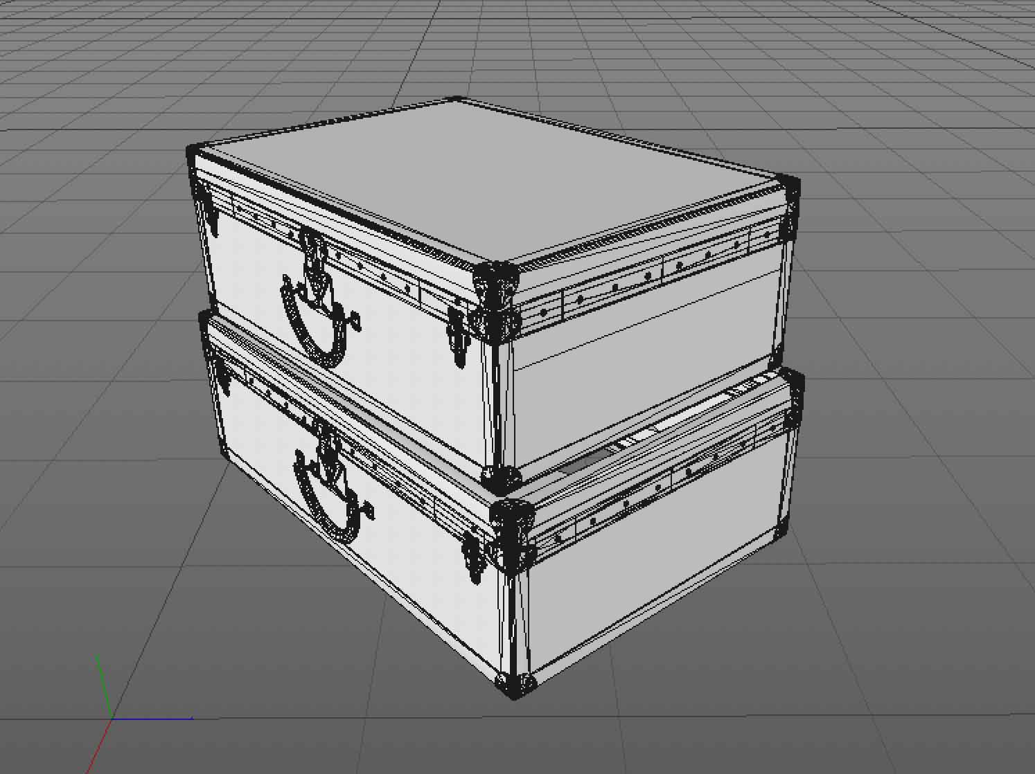 箱子3d模型