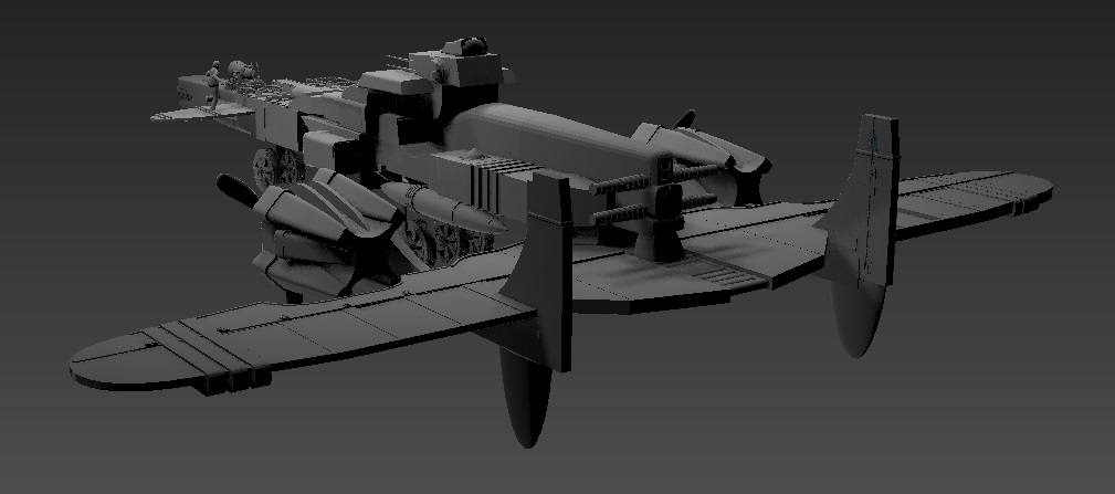 Aircraft 3D model