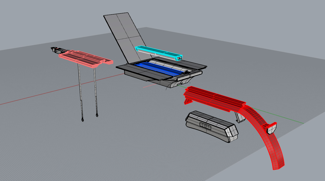 自行车助力器工业设计3d模型