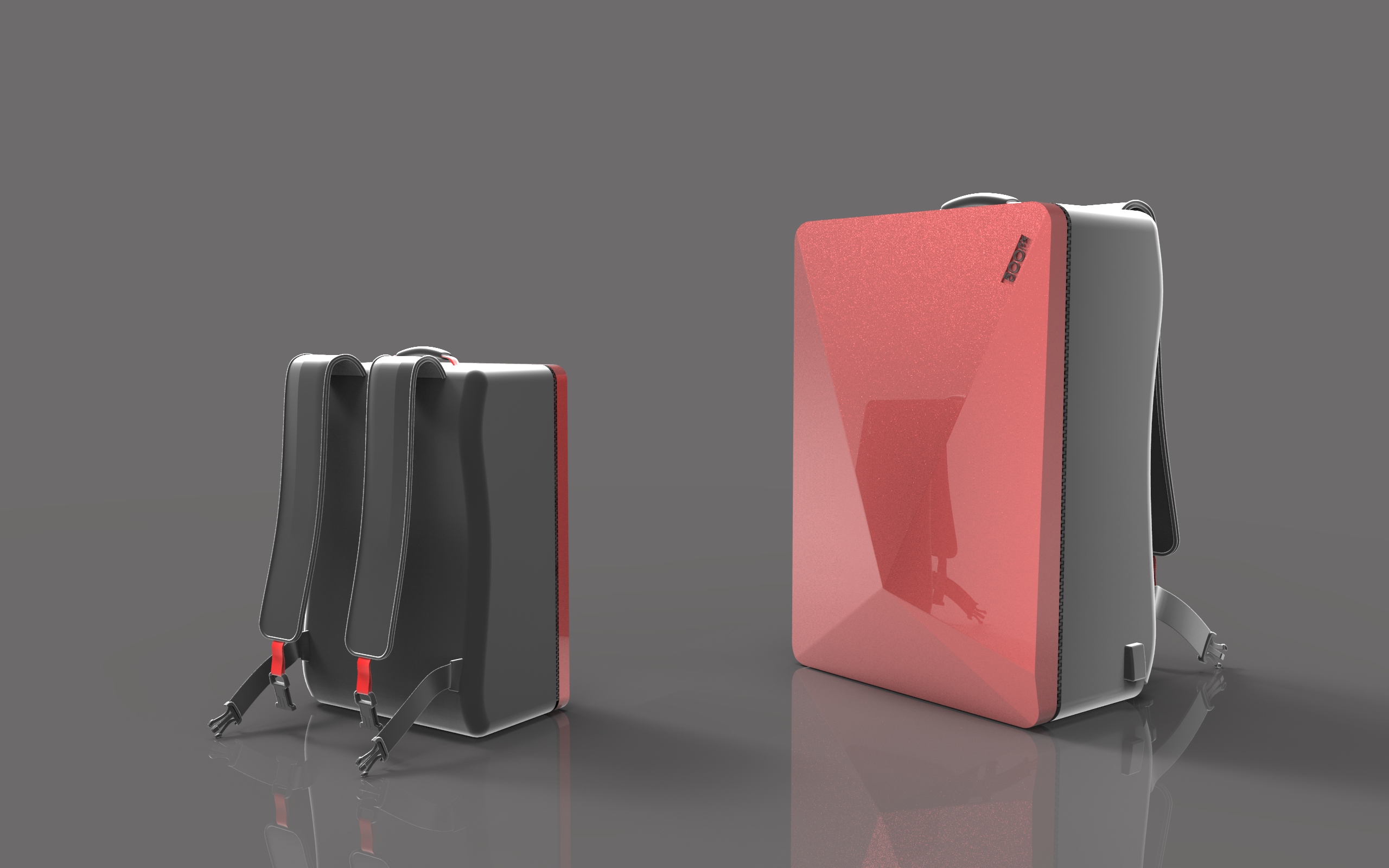 Рюкзак промышленного дизайна 3d модель