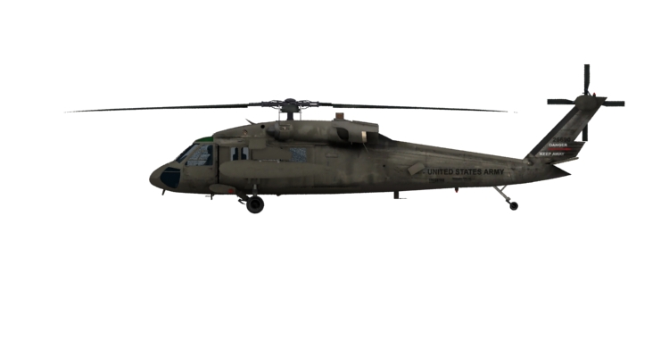シコルスキーUH-60ブラックホーク3Dモデル