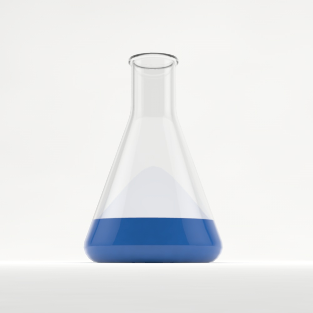 نموذج كيميائي Beaker 3D