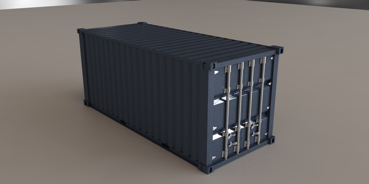 Container 3D-Modell