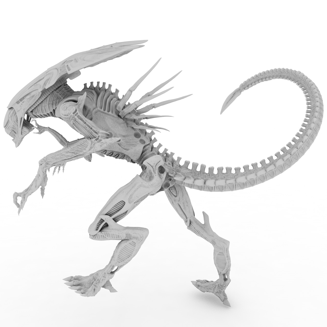 Alien 3D-Druckmodell