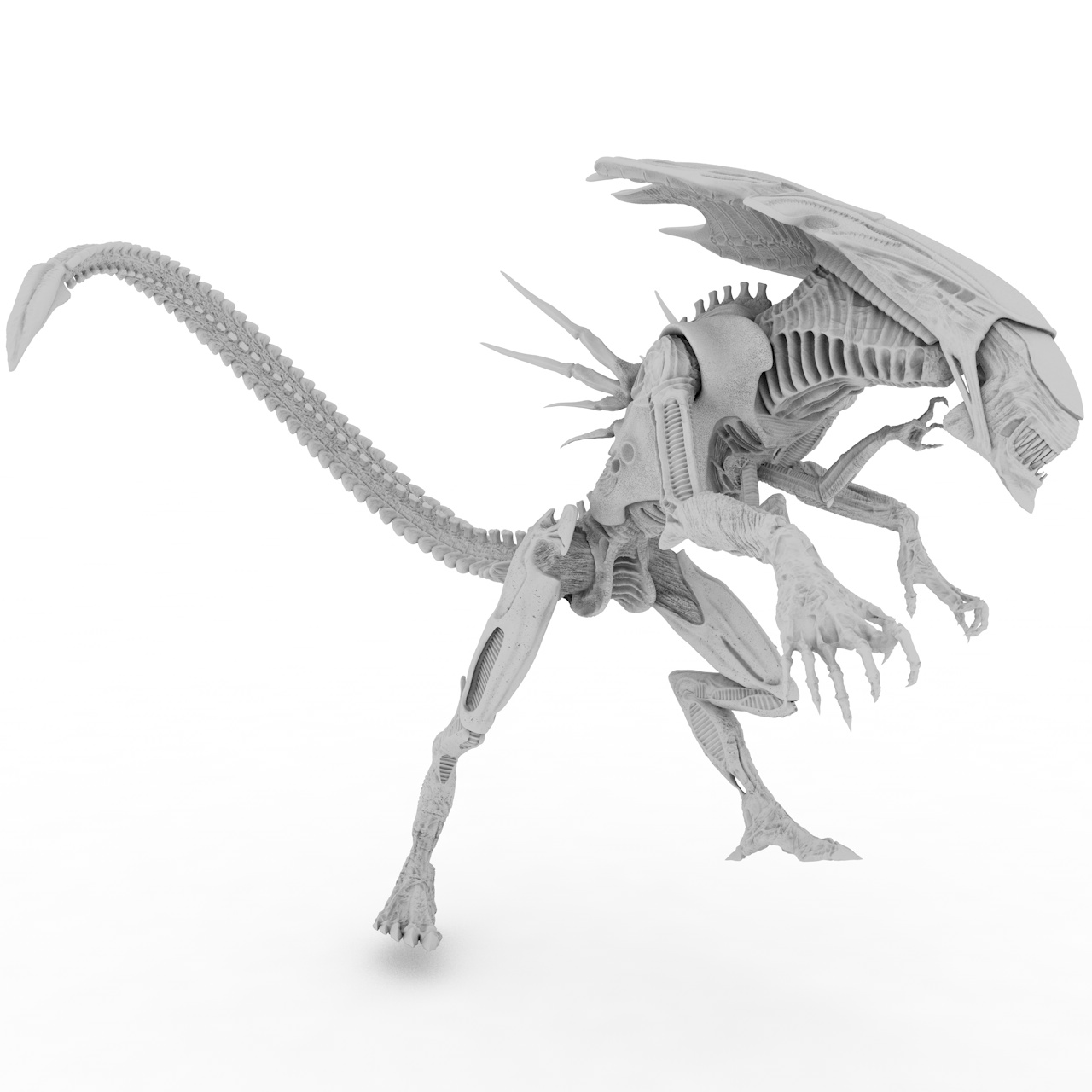 Alien 3D-Druckmodell