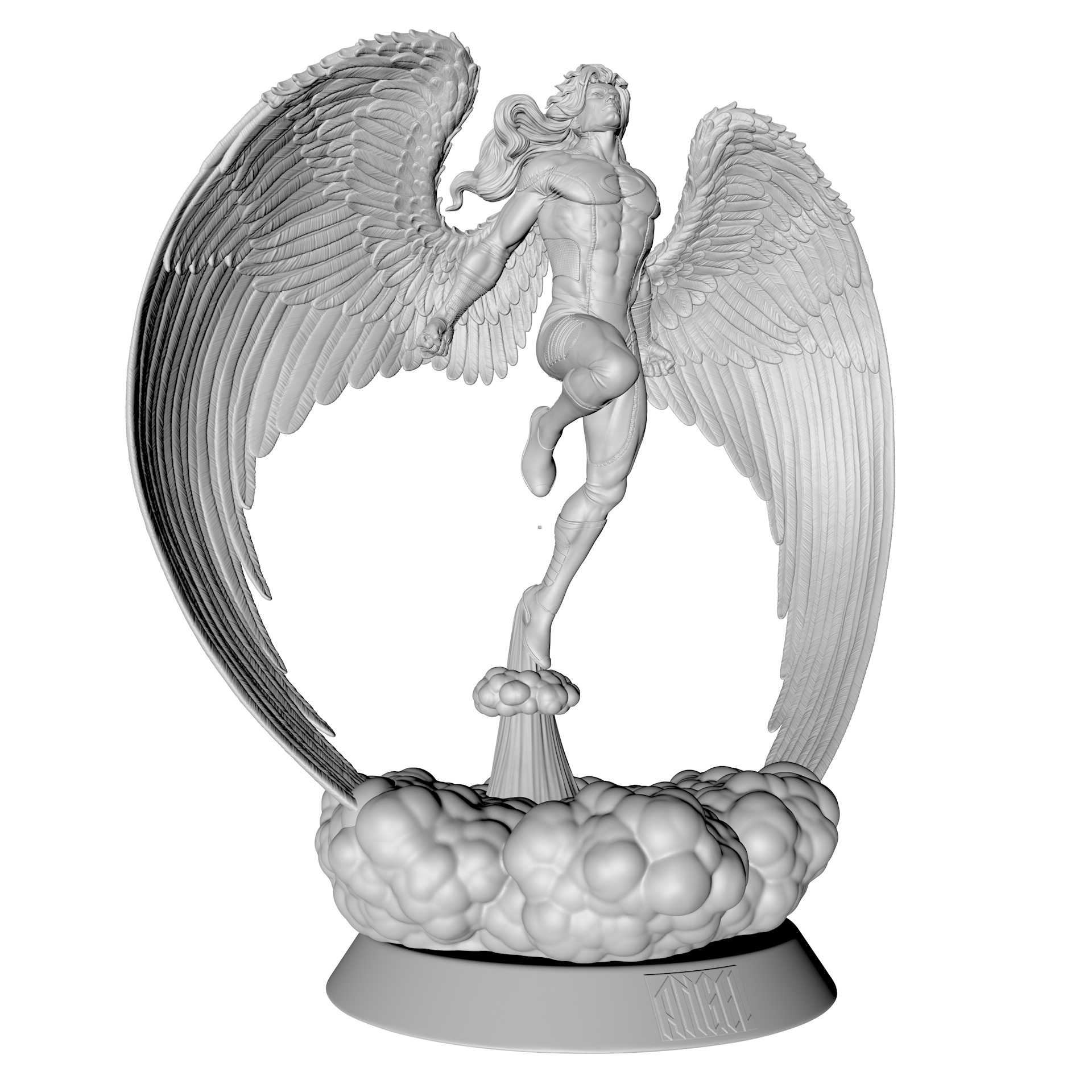 Angel 3d printing model